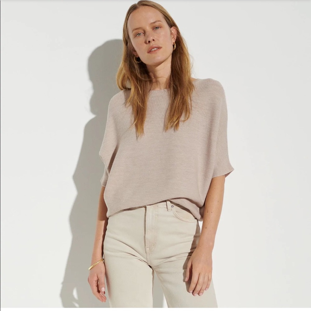 The Reset Essential Pullover in Heather Ash (XS)
